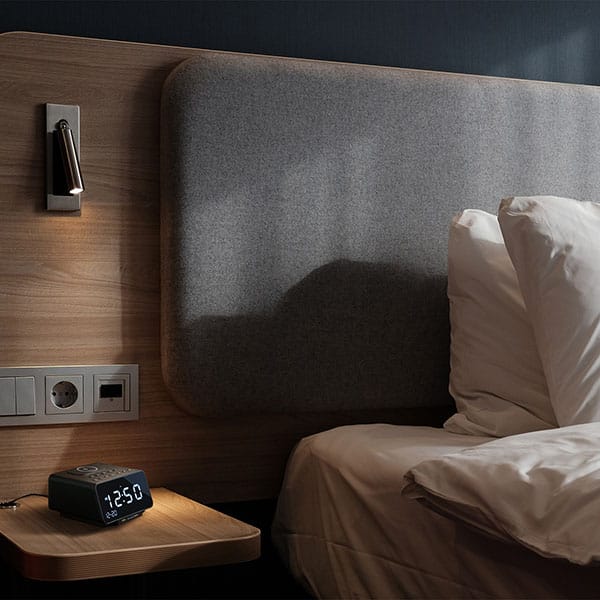 hotel alarm clock