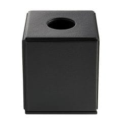leatherette cube tissue box