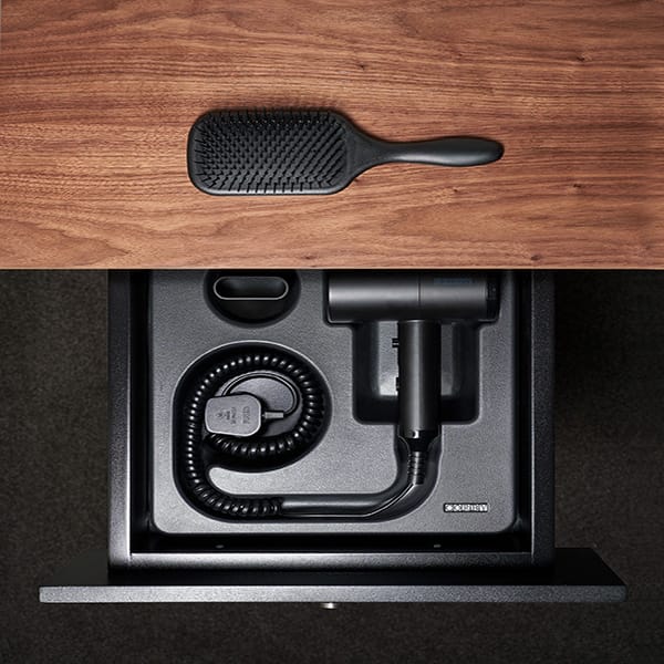 Stratus Drawer Mounter Hair Dryer Holder
