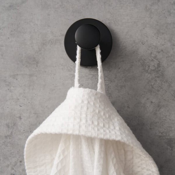 hotel black bathroom hook