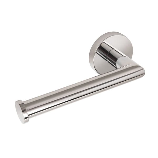 silver toilet roll holder