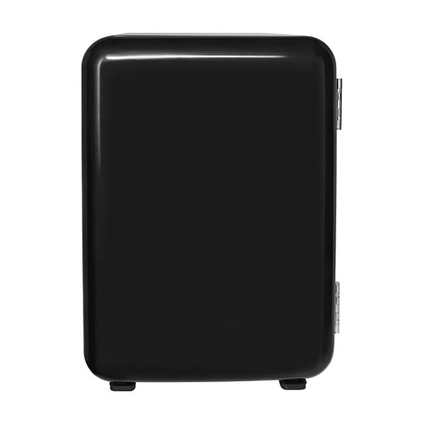 The corby Radley 40L Minibar in Black Retro Style Hotel Drinks Cooler by hotel lock and safe