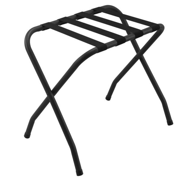 Corby Ashton Black Metal Luggage Rack with No Back