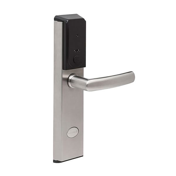silver Omnitec Gaudi FIT-IN Hotel Lock by Hotel Lock and Safe