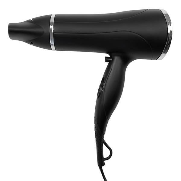 The corby Chester 1800W Hair Dryer in black by hotel lock and safe