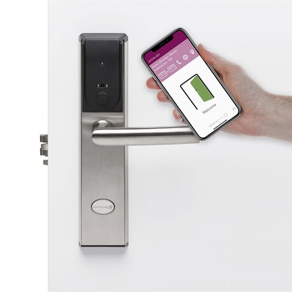 Omnitec Gaudi 2 lock with mobile phone app by Hotel Lock and Safe
