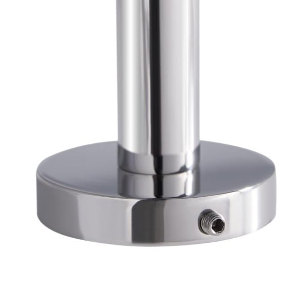 Double Clothes Hook | Polished Steel Hook for Hotel Interiors - Image 2