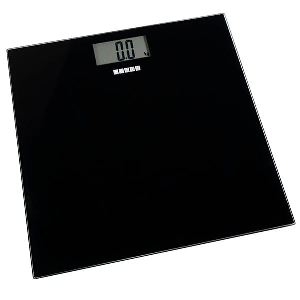 Black Digital Bathroom Scales | Slim Digital Scale for Bathrooms - Image 2