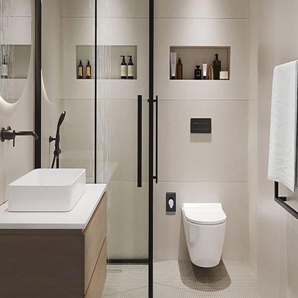 Black Hygiene Bag Dispenser | Bathroom Accessory - Image 5
