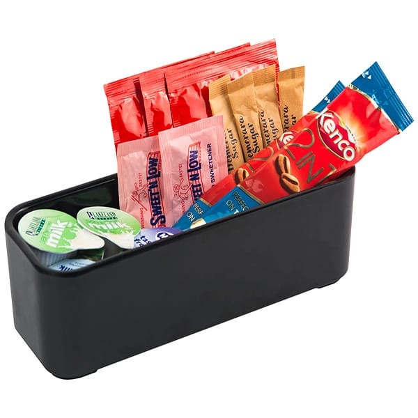 Kingston Sachet Holder in black | Corby Hospitality Accessory - Image 4