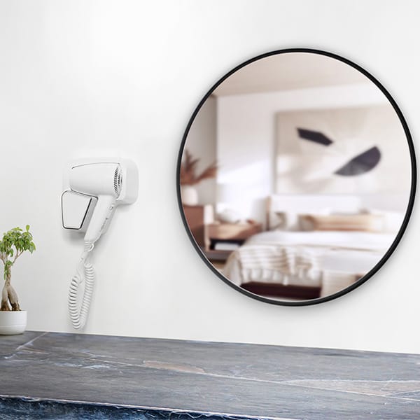 Linton 1200W Hairdryer | Wall or Drawer Mounted for Hotels - Image 4