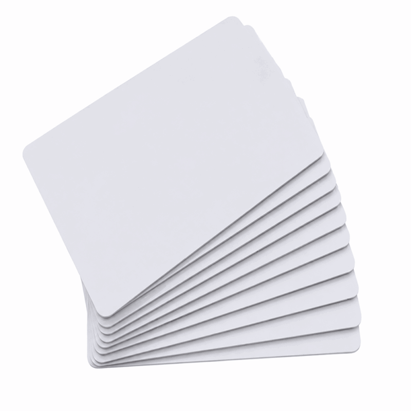 hotel mifare 1K keycards in plain white by Hotel Lock and Safe