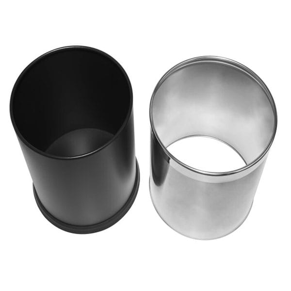 Thornton Double Layer Bin 9L | Durable Brushed Steel Finish - Image 4