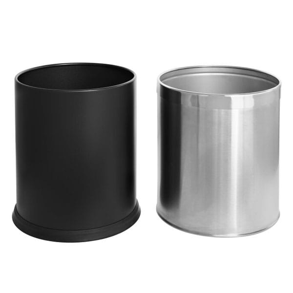 Thornton Double Layer Bin 9L | Durable Brushed Steel Finish - Image 3