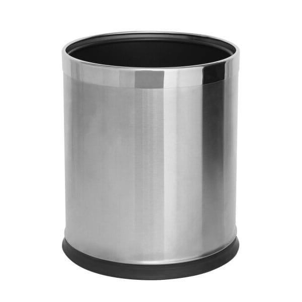 Thornton Double Layer Bin 9L | Durable Brushed Steel Finish