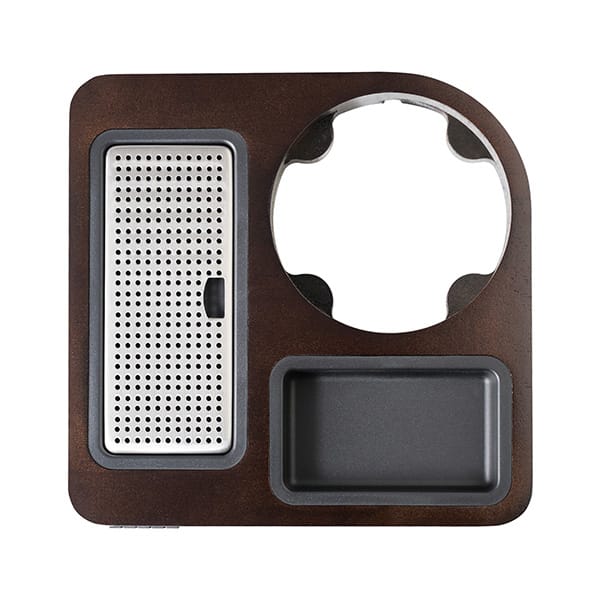 Corby Canterbury Compact Welcome Tray in Dark Wood - Image 2