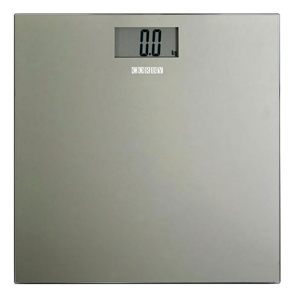 Grey Digital Bathroom Scales | Slim Digital Scale for Bathrooms