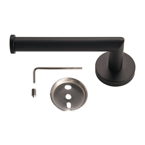Corby Harrogate Toilet Roll Holder in Black finish - Image 3