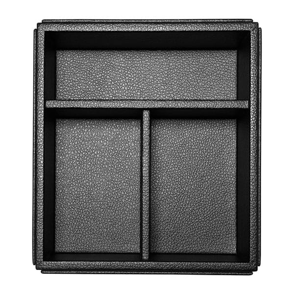 Highland Sachet Holder in Black Leather - Image 2