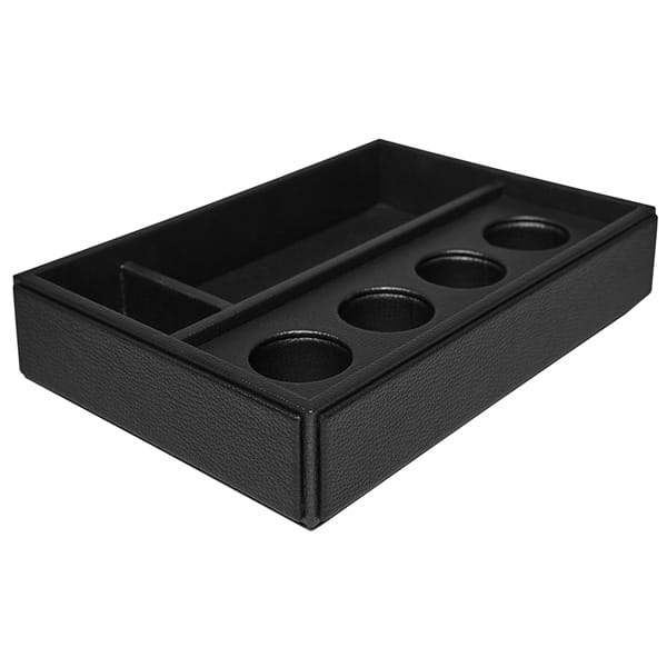 Highland Coffee Pod in PU Leather | Hotel Beverage Storage