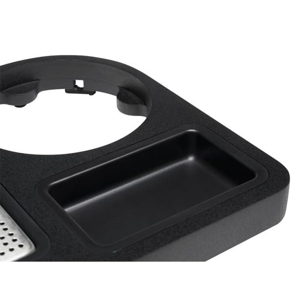 Canterbury Compact Welcome Tray in Black by Corby - Image 3