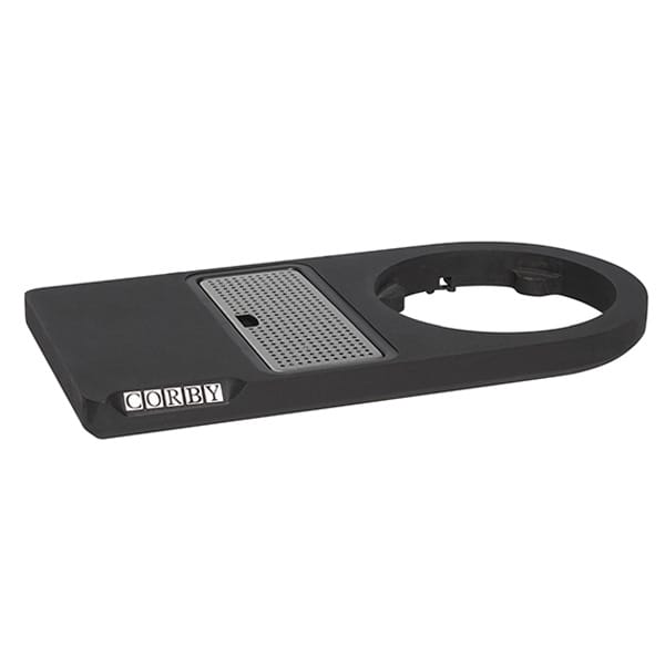 Lancaster Compact Welcome Tray in Black | Hotel Trays