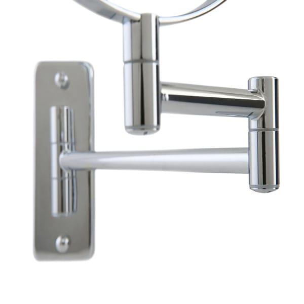 Chrome Mirror Wall Mounted | with LED Magnify 5X Mirror - Image 5