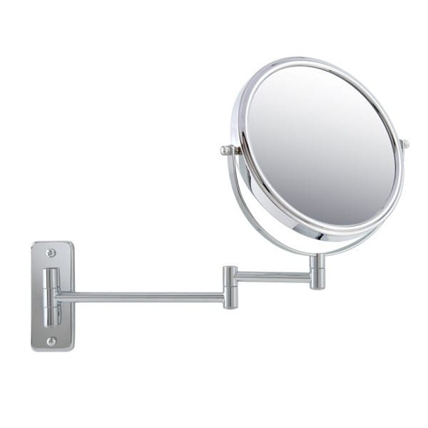 Chrome Wall Mounted Mirror | Hotel Bathroom Accessory - Image 2