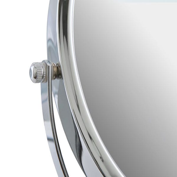 Chrome Wall Mounted Mirror | Hotel Bathroom Accessory - Image 4