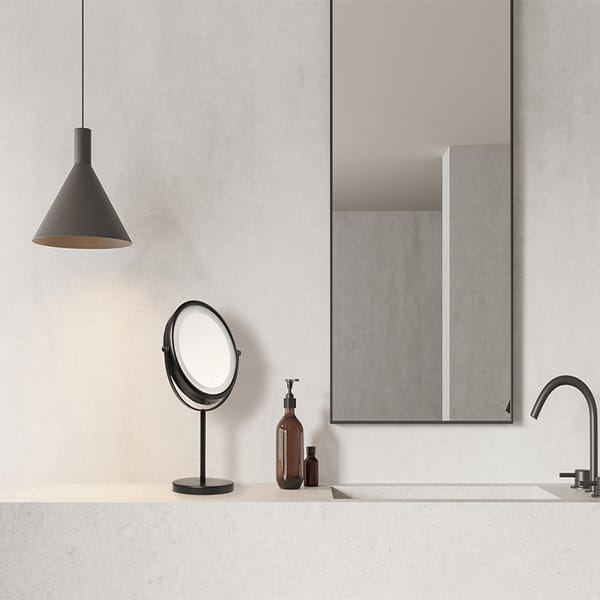 Black Freestanding Illuminated Mirror | Guest Mirrors - Image 5