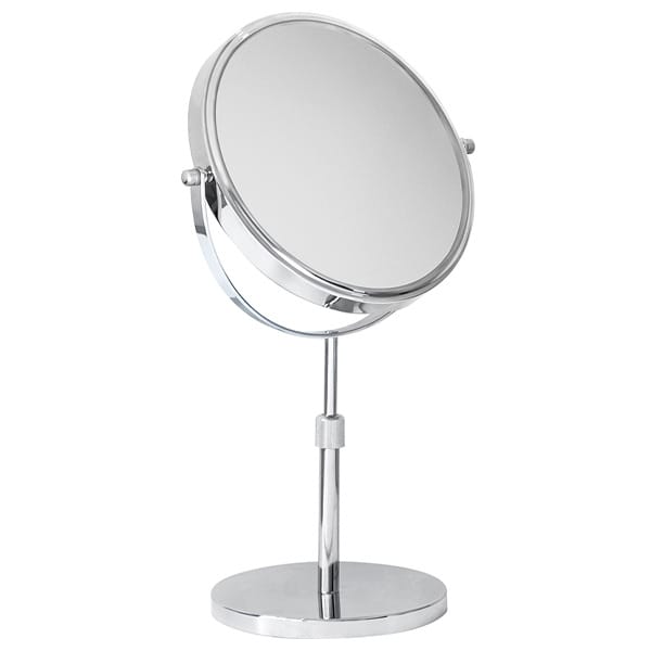 Freestanding Chrome Mirror | By Corby for Hotels