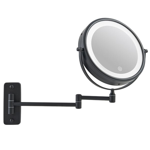 Winchester Illuminated Wall Mirror | Modern Hotel Bathroom Mirror - Image 2
